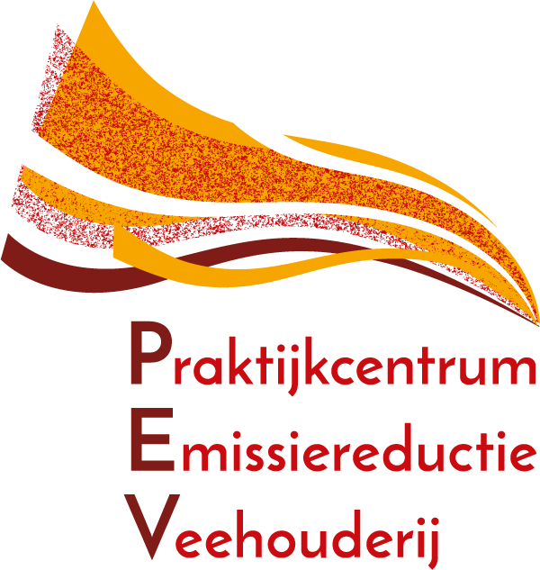 Logo Praktijkcentrum Emissiereductie Veehouderij