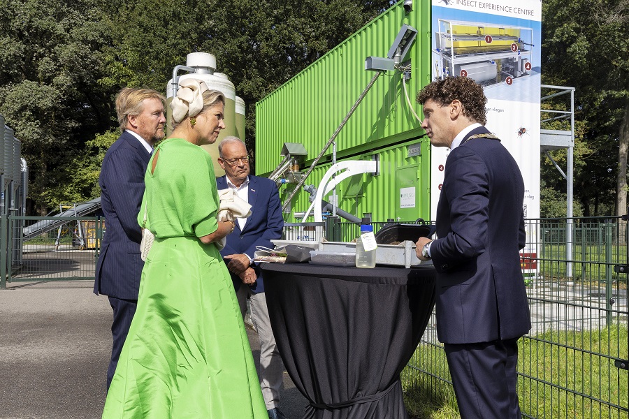 Koning Willem-Alexander en koningin Maxima op bezoek in Barneveld